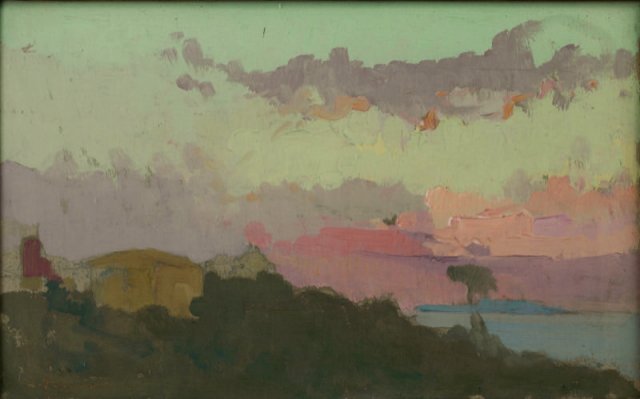 1928 - Tramonto dal capo
